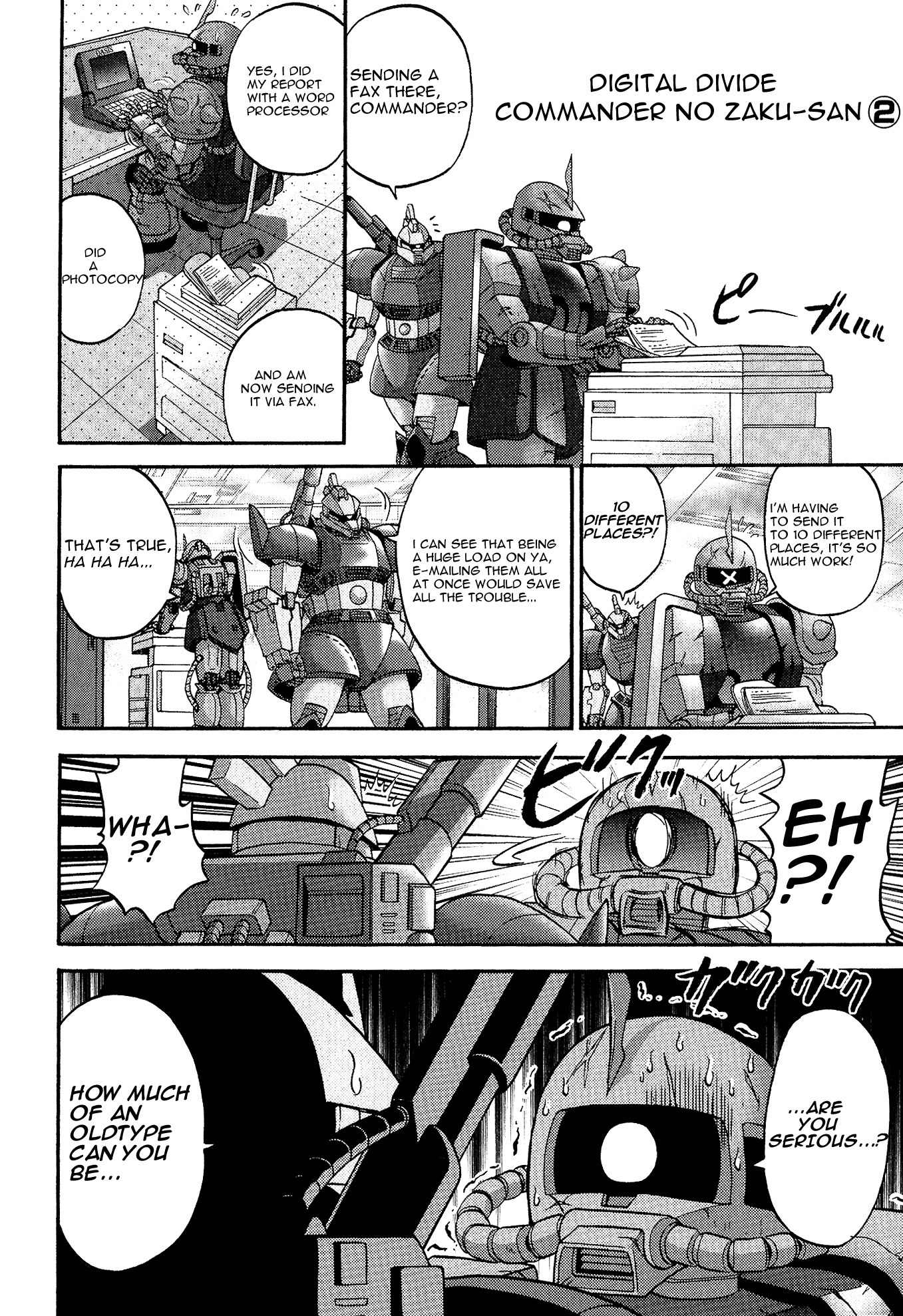 Kidou Senshi Gundam-san Chapter 6.2 page 8 - Vol.6 Chapter 2