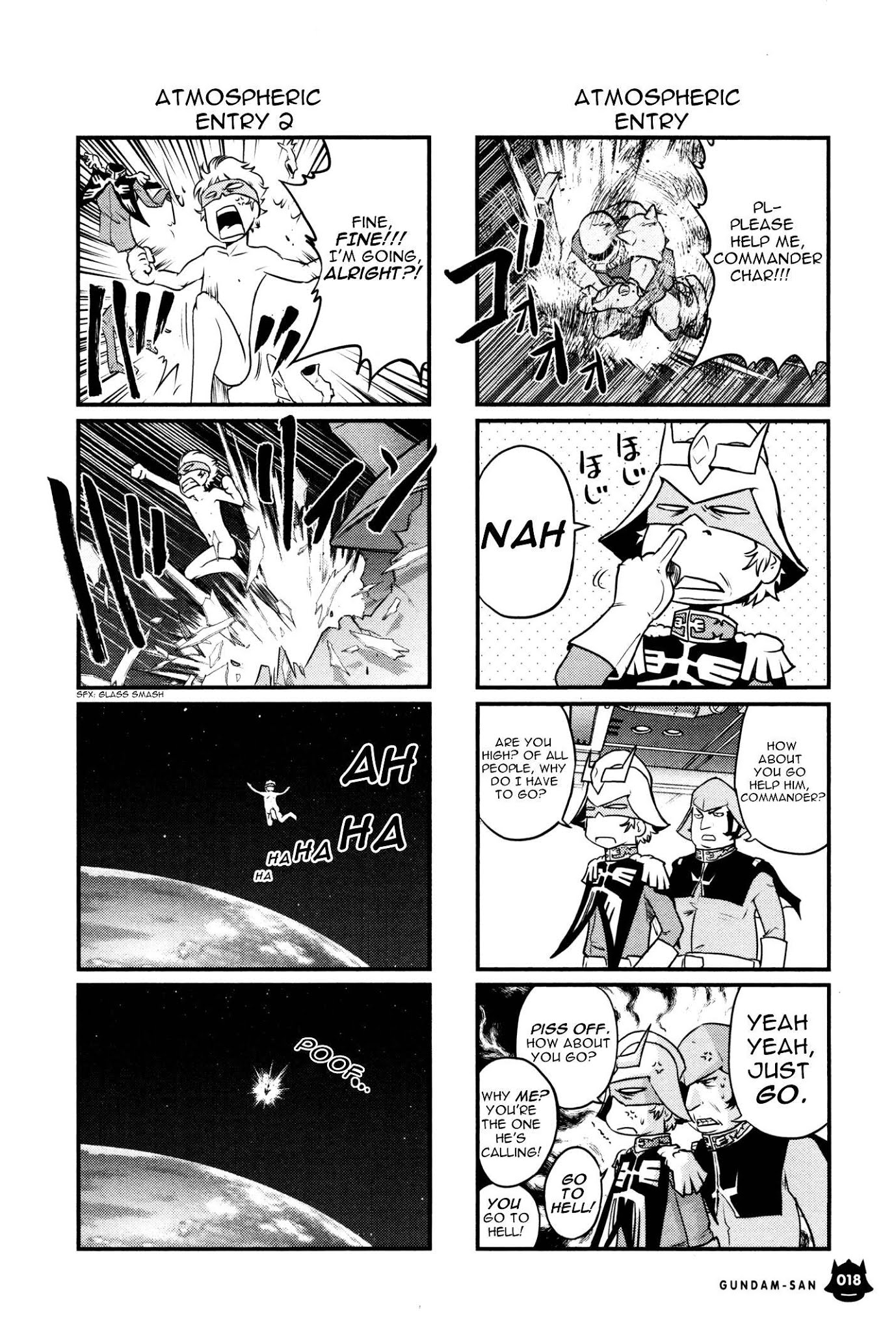 Kidou Senshi Gundam-san Chapter 7.1 page 15 - Vol.7 Chapter 1
