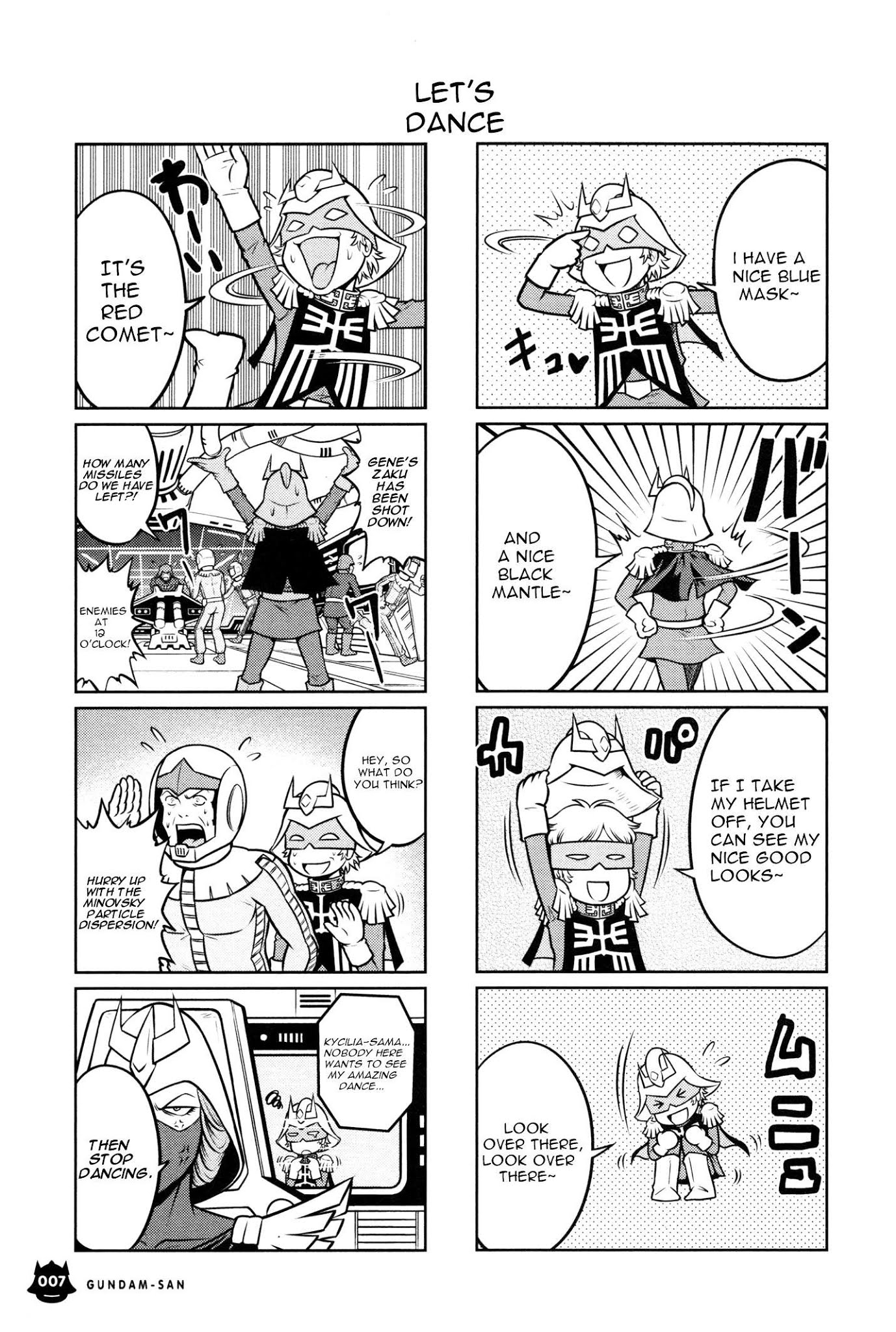 Kidou Senshi Gundam-san Chapter 7.1 page 4 - Vol.7 Chapter 1
