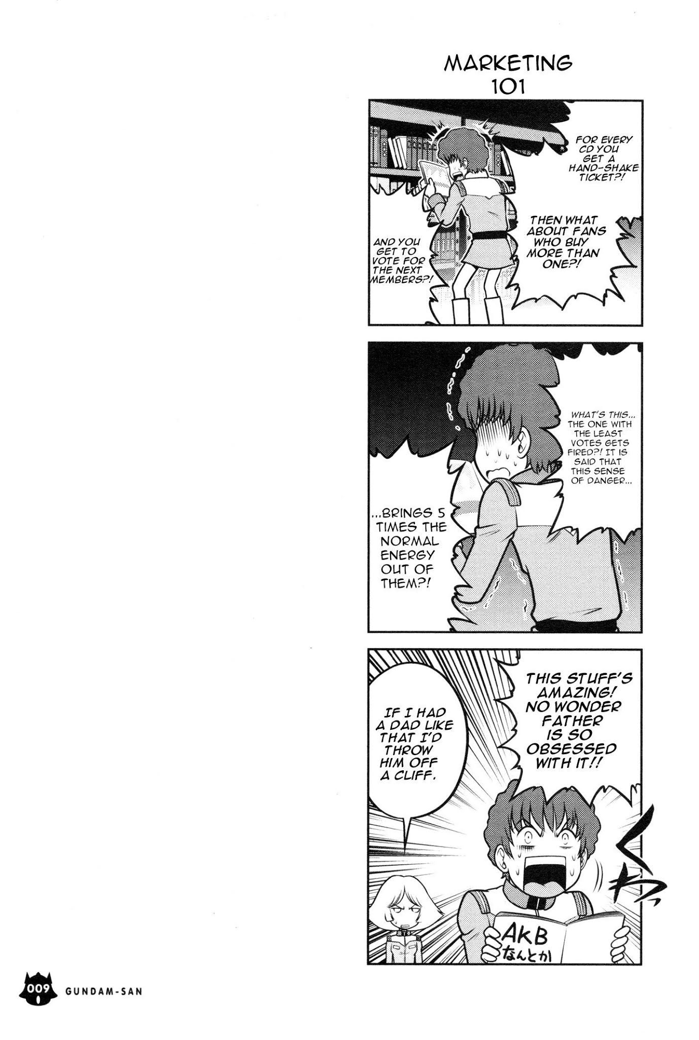 Kidou Senshi Gundam-san Chapter 7.1 page 6 - Vol.7 Chapter 1