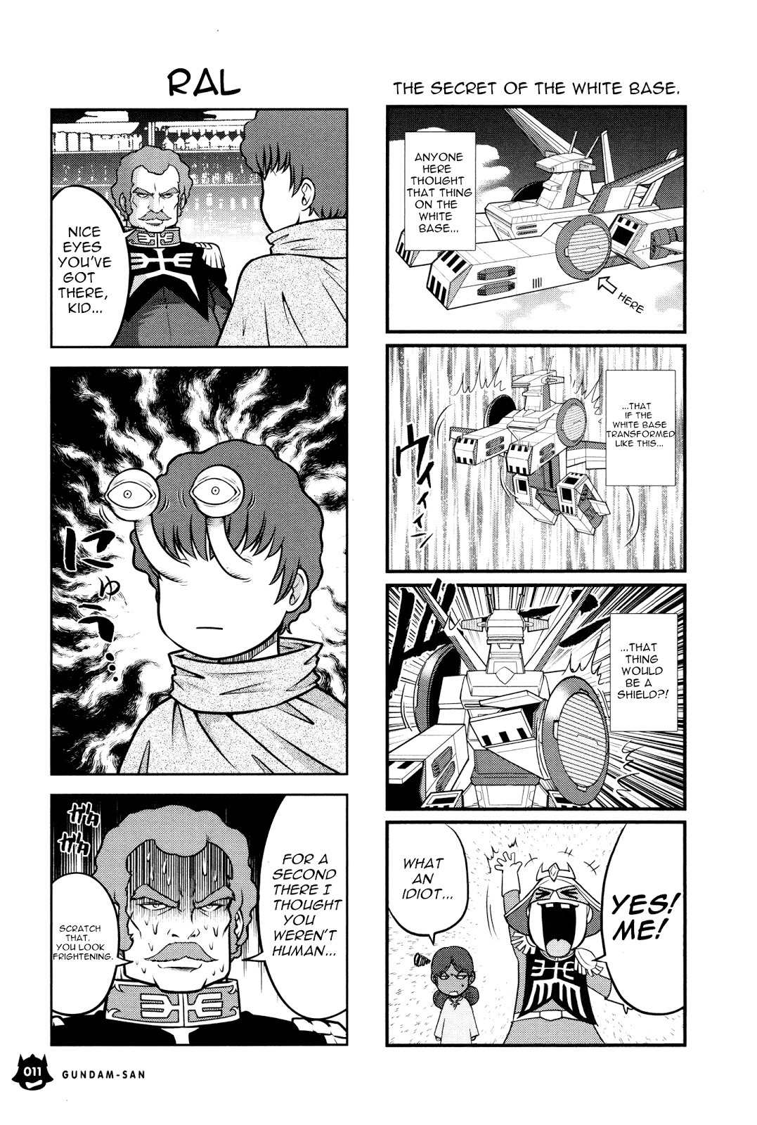 Kidou Senshi Gundam-san Chapter 7.1 page 8 - Vol.7 Chapter 1