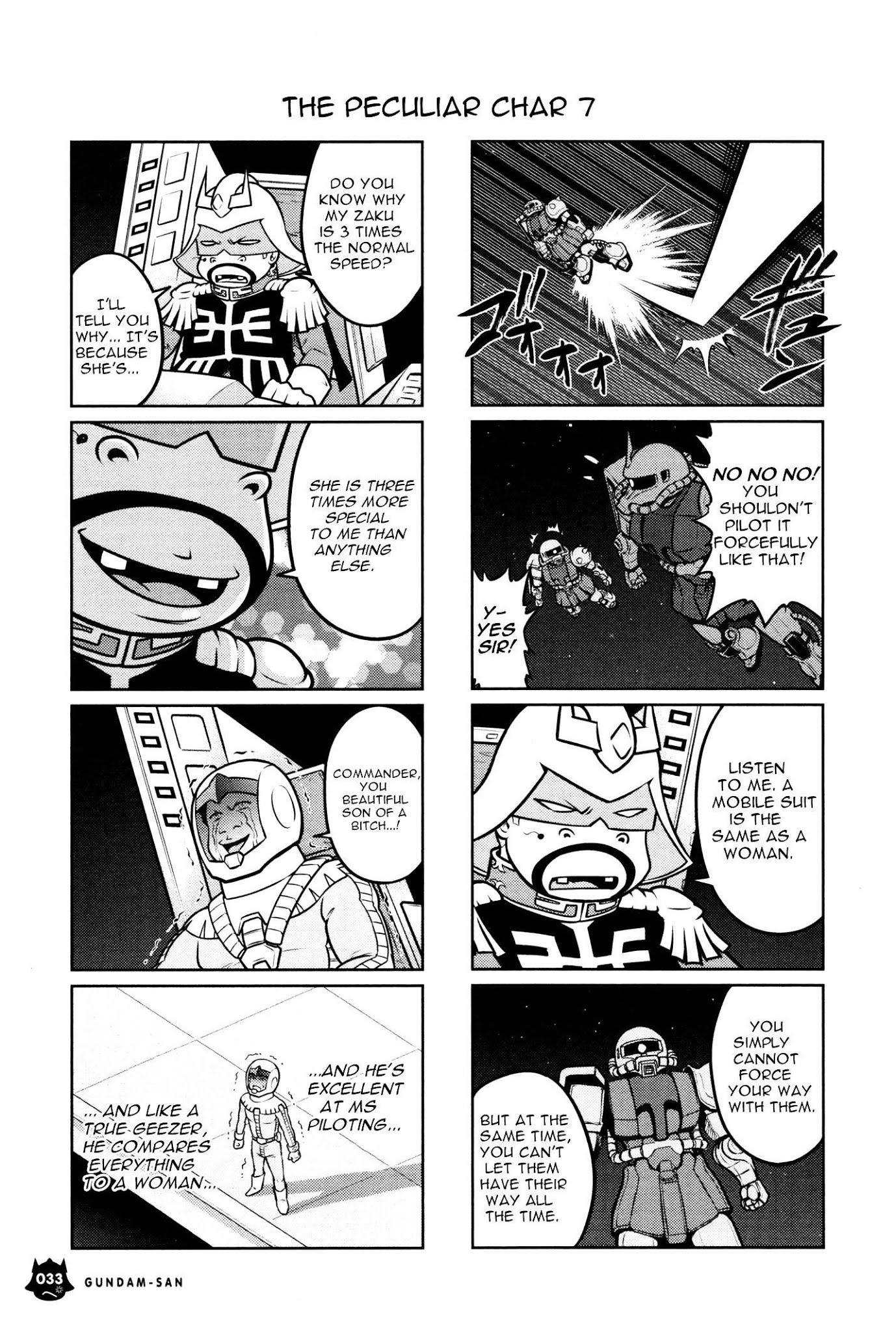 Kidou Senshi Gundam-san Chapter 7.3 page 6 - Vol.7 Chapter 3
