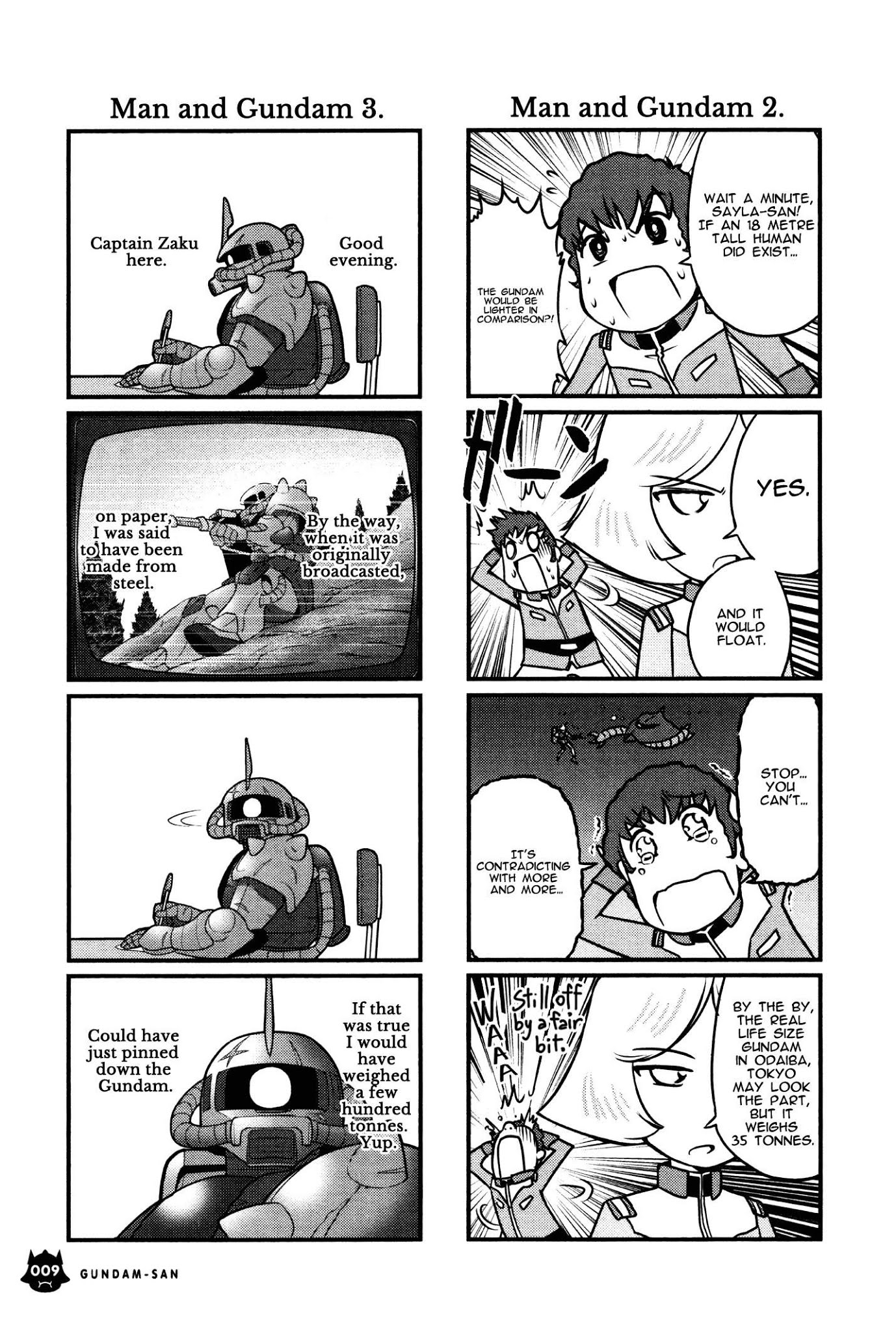 Kidou Senshi Gundam-san Chapter 8.1 page 10 - Vol.8 Chapter 1