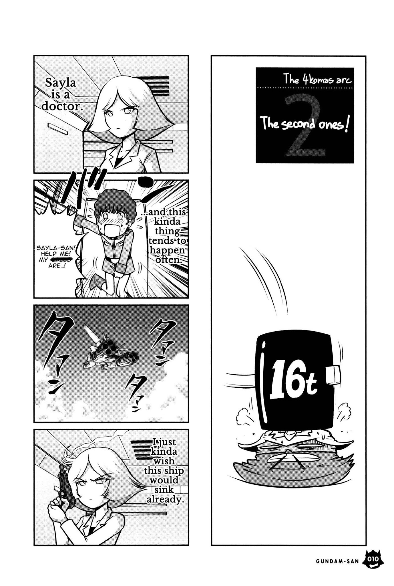 Kidou Senshi Gundam-san Chapter 8.1 page 11 - Vol.8 Chapter 1