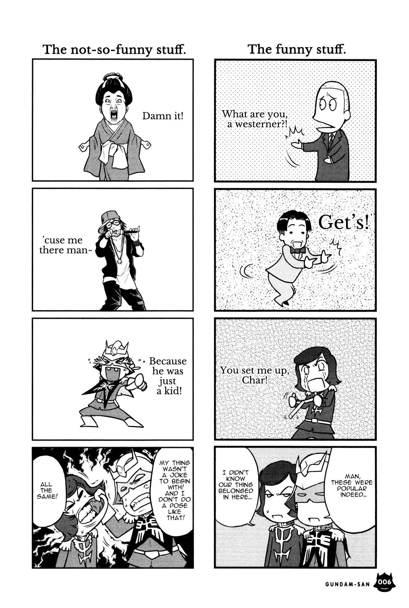Kidou Senshi Gundam-san Chapter 8.1 page 7 - Vol.8 Chapter 1
