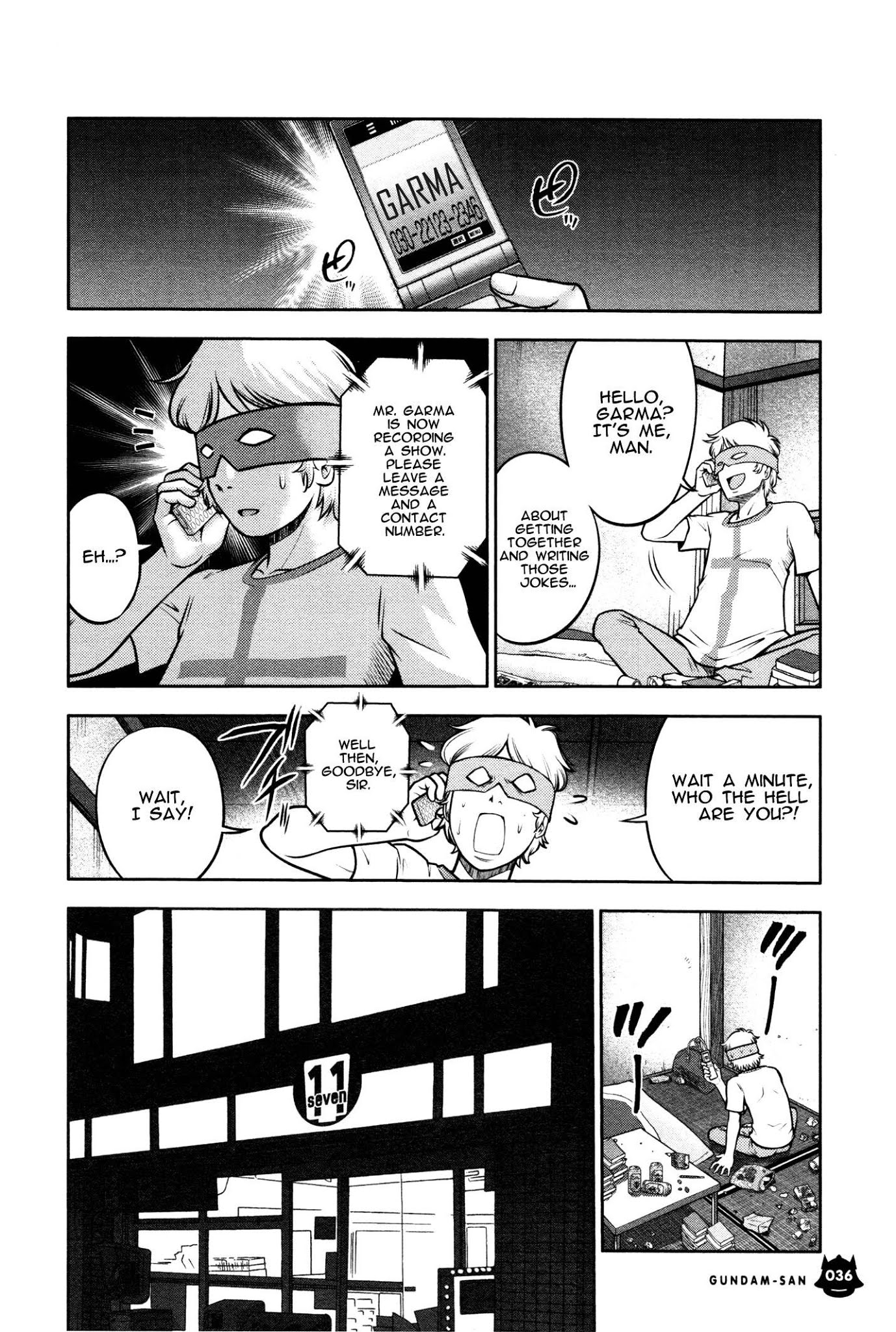 Kidou Senshi Gundam-san Chapter 8.2 page 21 - Vol.8 Chapter 2