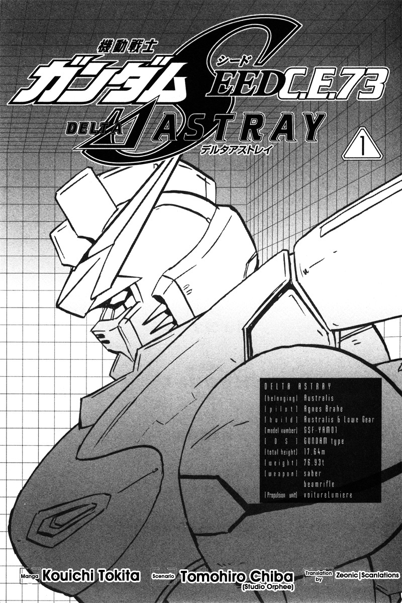 Kidou Senshi Gundam Seed C.E.73 Delta Astray Chapter 1 page 5 - Chapter 1 : Gate.01 - Martians
