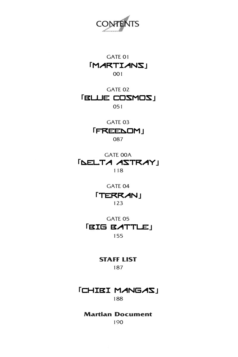 Kidou Senshi Gundam Seed C.E.73 Delta Astray Chapter 1 page 6 - Chapter 1 : Gate.01 - Martians