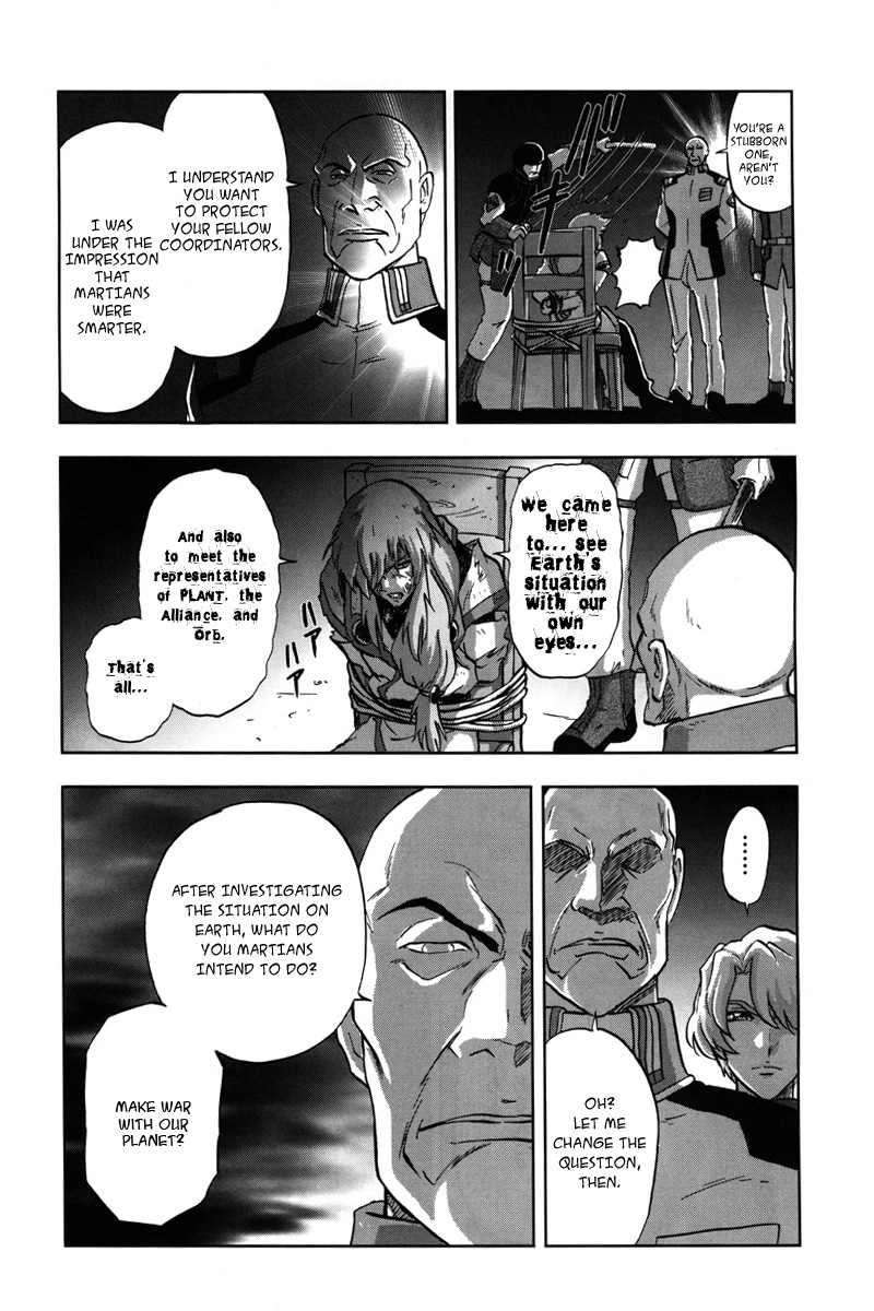 Kidou Senshi Gundam Seed C.E.73 Delta Astray Chapter 2 page 13 - Chapter 2 : Gate.02 - Blue Cosmos