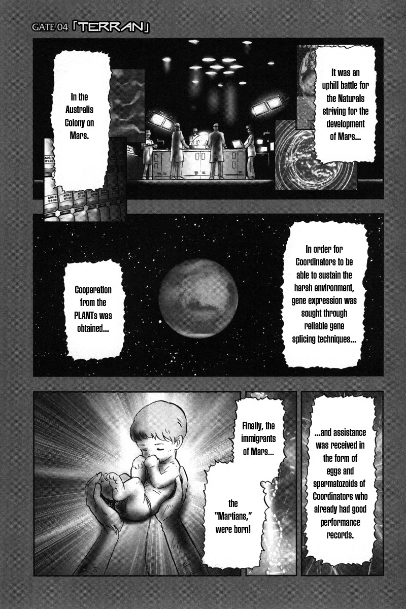 Kidou Senshi Gundam Seed C.E.73 Delta Astray Chapter 4 page 1 - Chapter 4 : Gate.04 - Terran