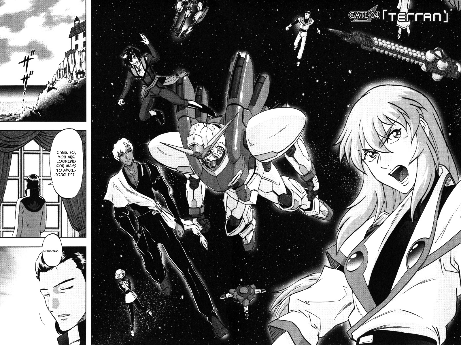 Kidou Senshi Gundam Seed C.E.73 Delta Astray Chapter 4 page 2 - Chapter 4 : Gate.04 - Terran