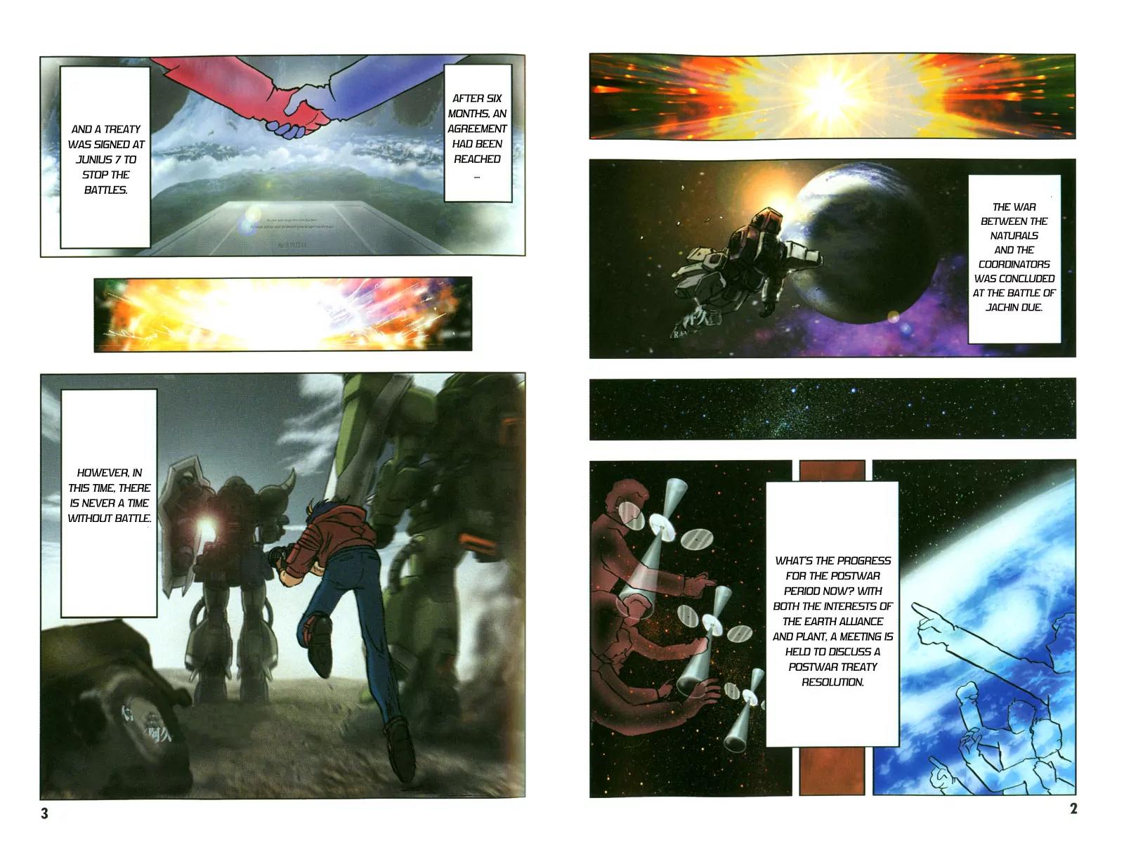 Kidou Senshi Gundam Seed Destiny Astray Chapter 0 page 3 - Chapter 0: Scoop.0 - Prologue