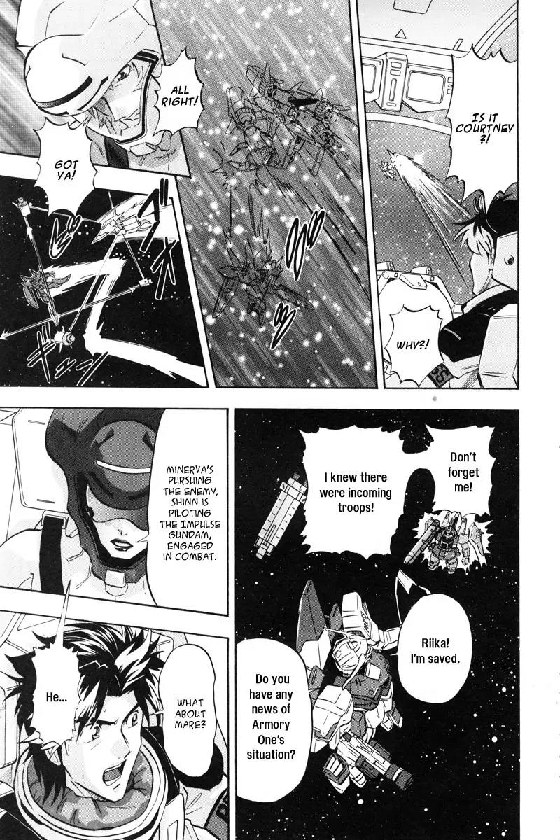 Kidou Senshi Gundam Seed Destiny Astray Chapter 12 page 20 - Chapter 12: Scoop.12 - Armory One Raid