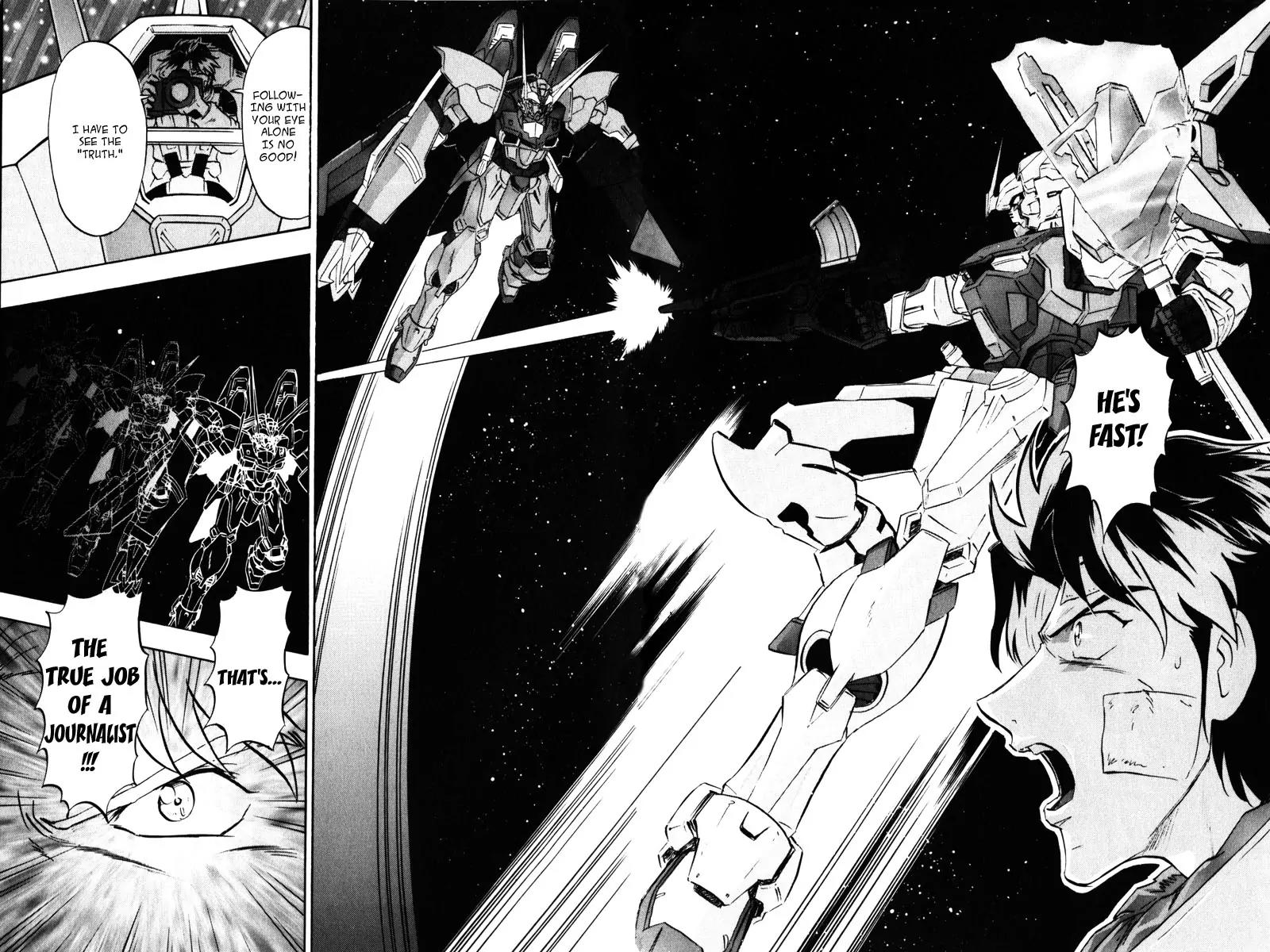 Kidou Senshi Gundam Seed Destiny Astray Chapter 16 page 23 - Chapter 16: Scoop.16 - Fighting for the Truth