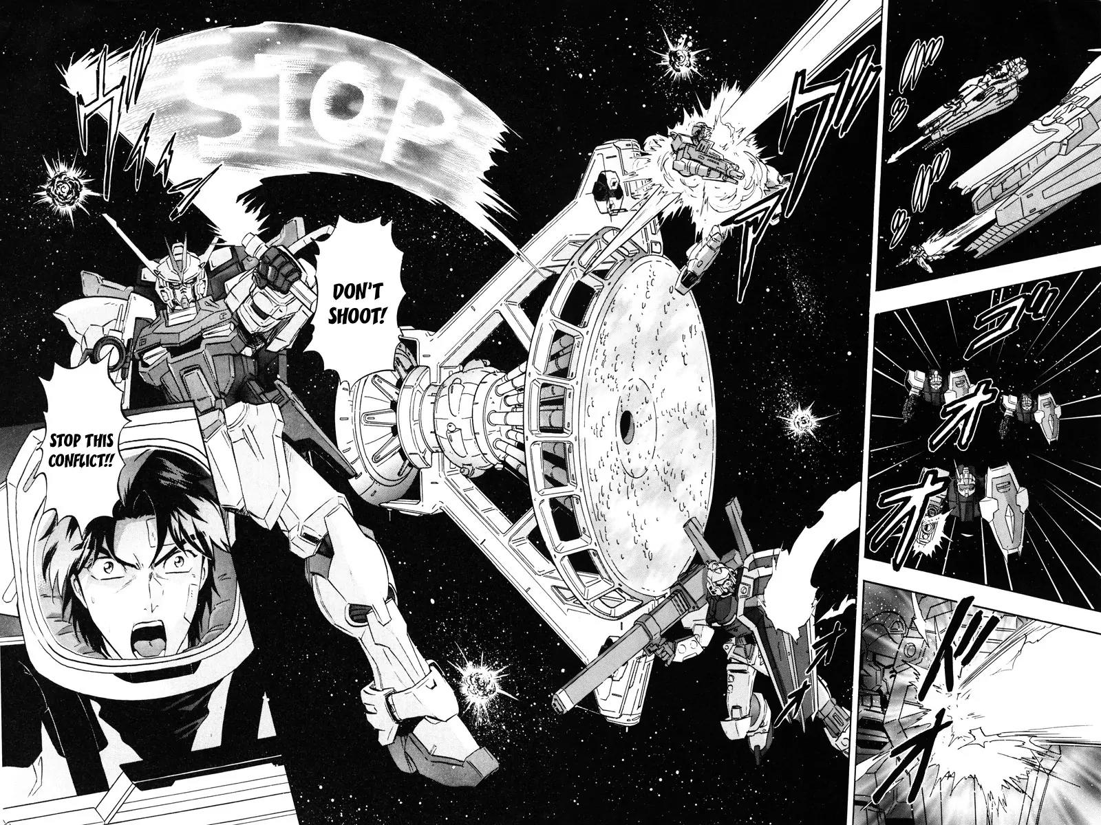 Kidou Senshi Gundam Seed Destiny Astray Chapter 17 page 33 - Chapter 17: Scoop.17 - Prelude to the Outbreak of War