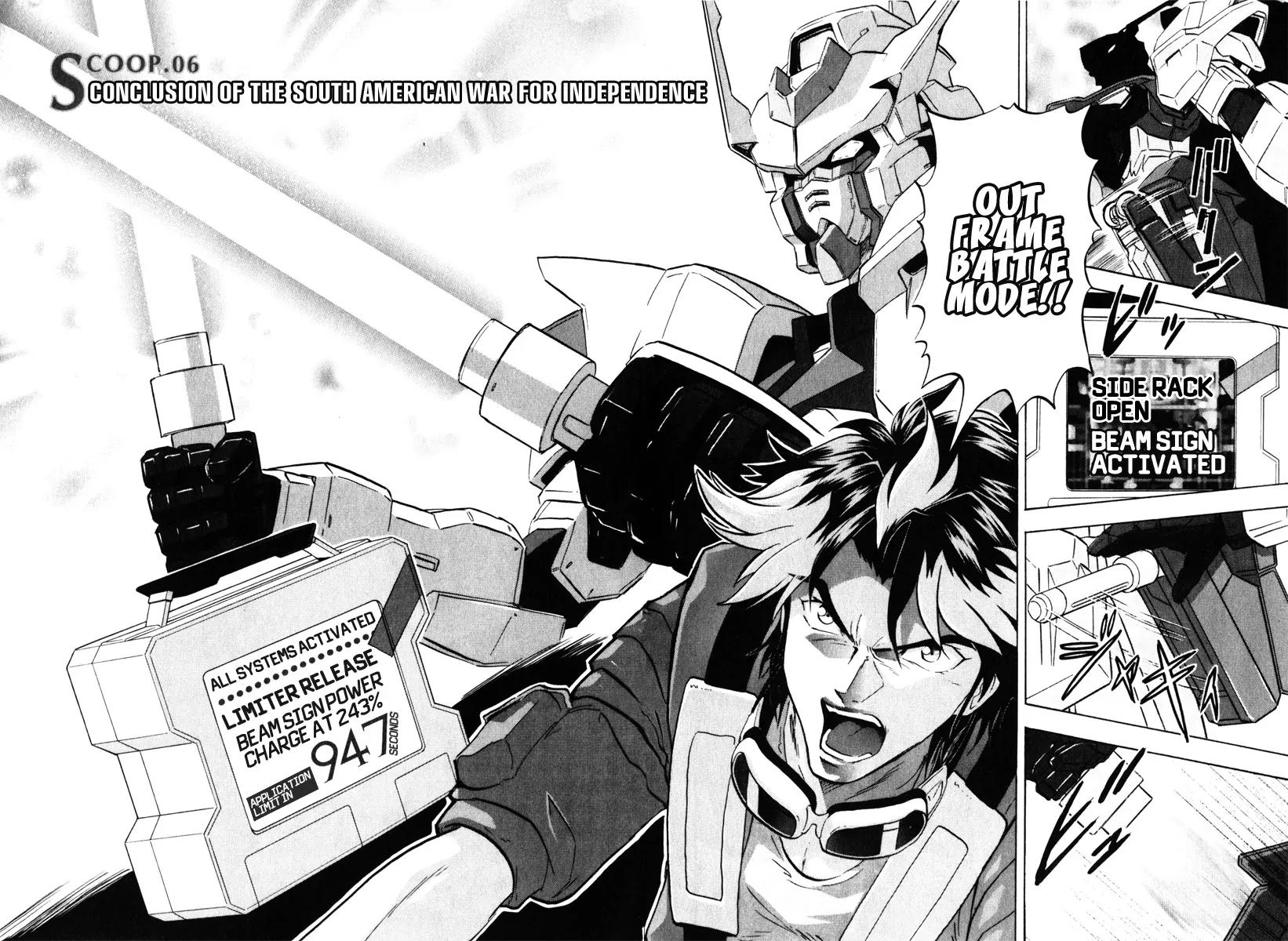 Kidou Senshi Gundam Seed Destiny Astray Chapter 6 page 2 - Chapter 6: Scoop.6 - Conclusion of the South American War of Independence