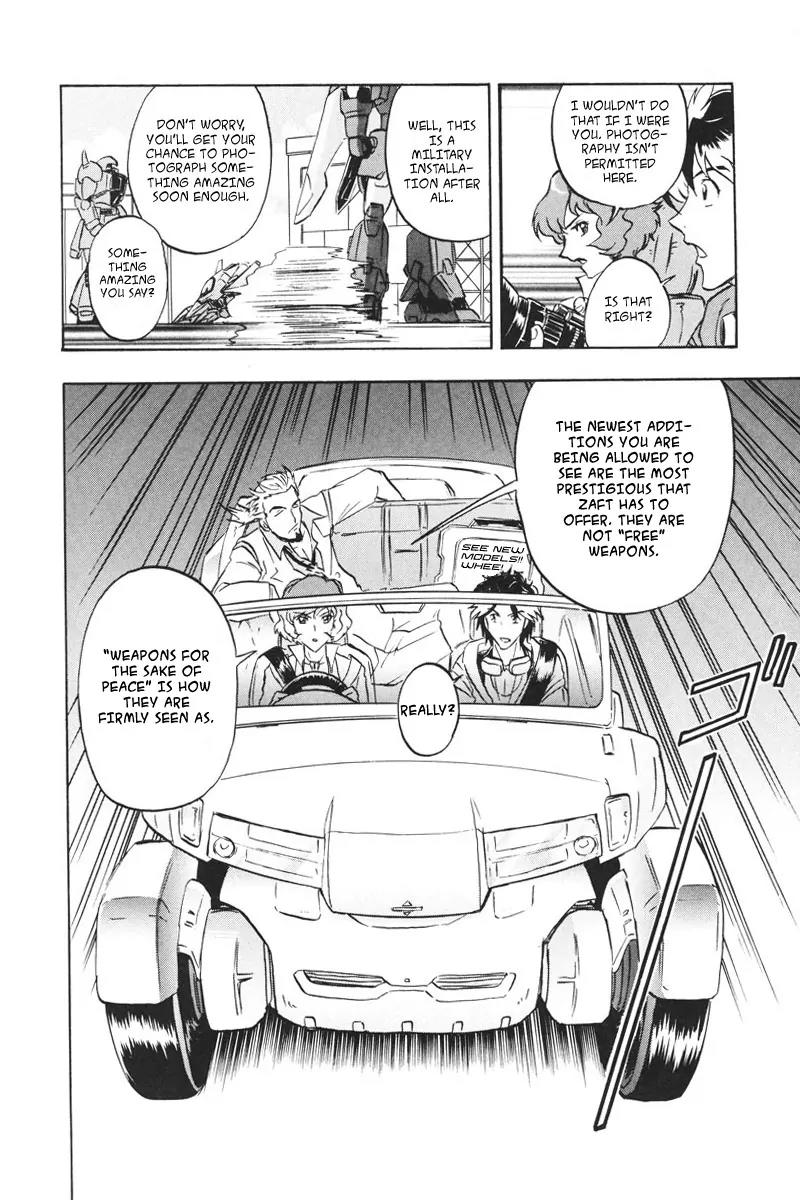 Kidou Senshi Gundam Seed Destiny Astray Chapter 8 page 12 - Chapter 8: Scoop.8 - Weapons for the Sake of Peace