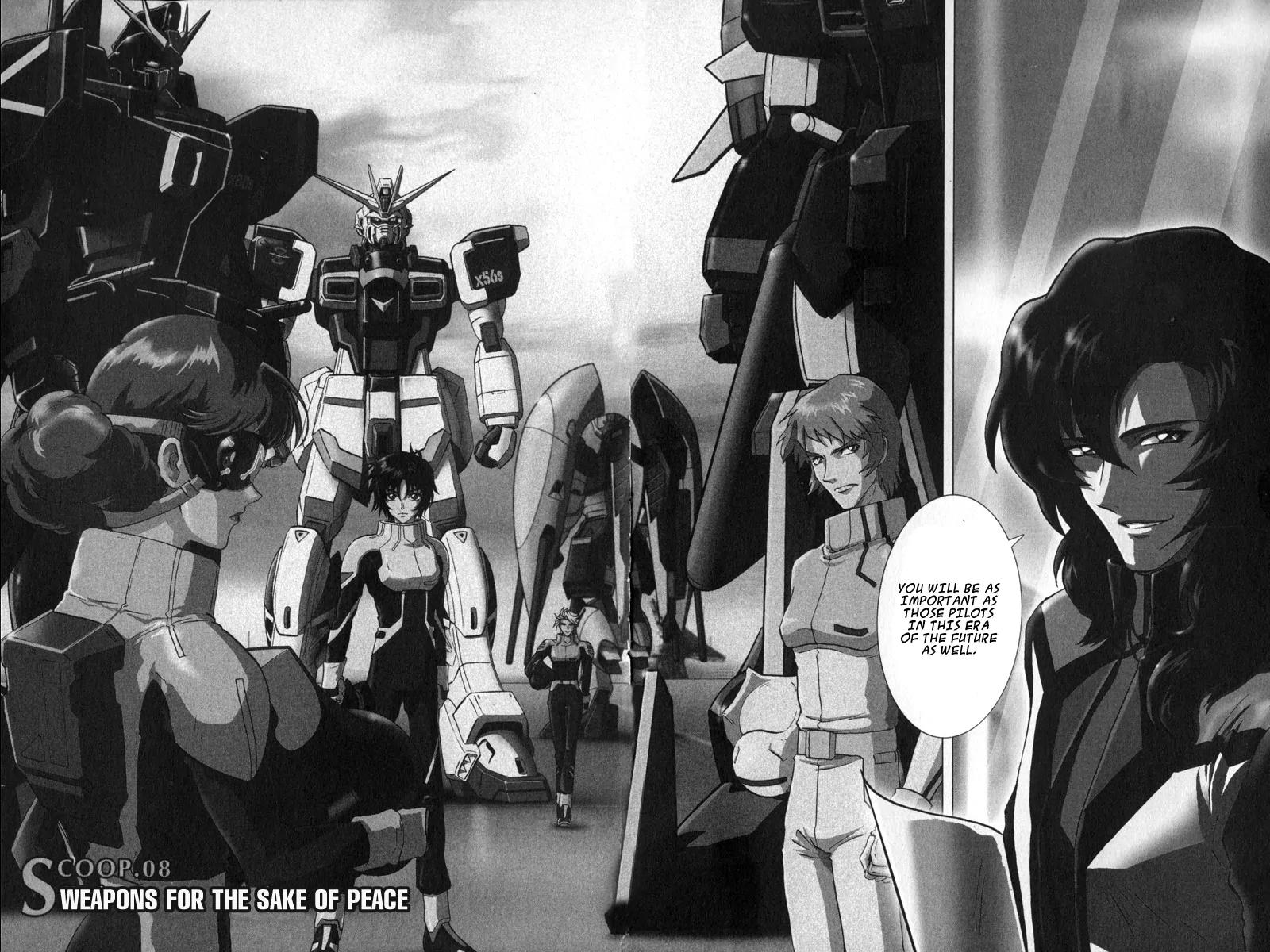 Kidou Senshi Gundam Seed Destiny Astray Chapter 8 page 2 - Chapter 8: Scoop.8 - Weapons for the Sake of Peace