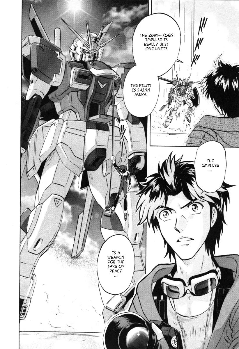 Kidou Senshi Gundam Seed Destiny Astray Chapter 8 page 21 - Chapter 8: Scoop.8 - Weapons for the Sake of Peace