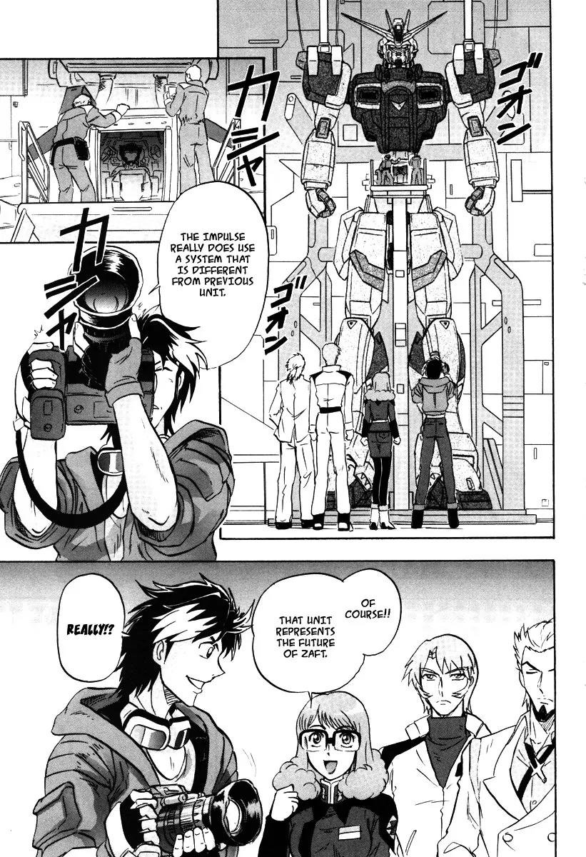 Kidou Senshi Gundam Seed Destiny Astray Chapter 9 page 6 - Chapter 9: Scoop.9 - Impulse System