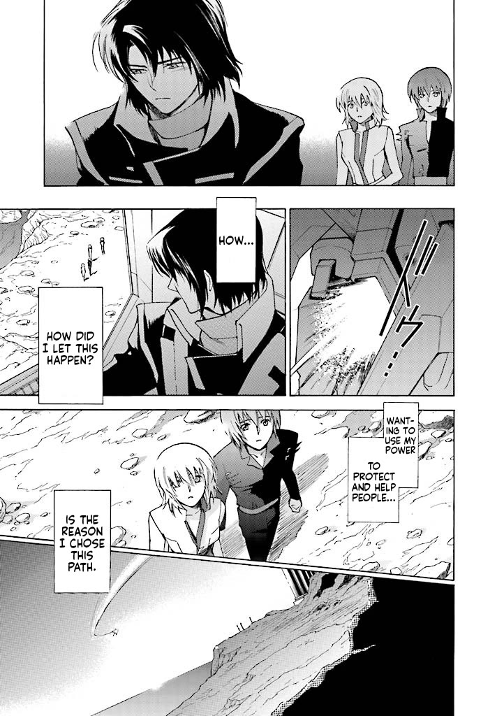 Kidou Senshi Gundam SEED Destiny the Edge Chapter 10 page 11 - Chapter 10: Cross