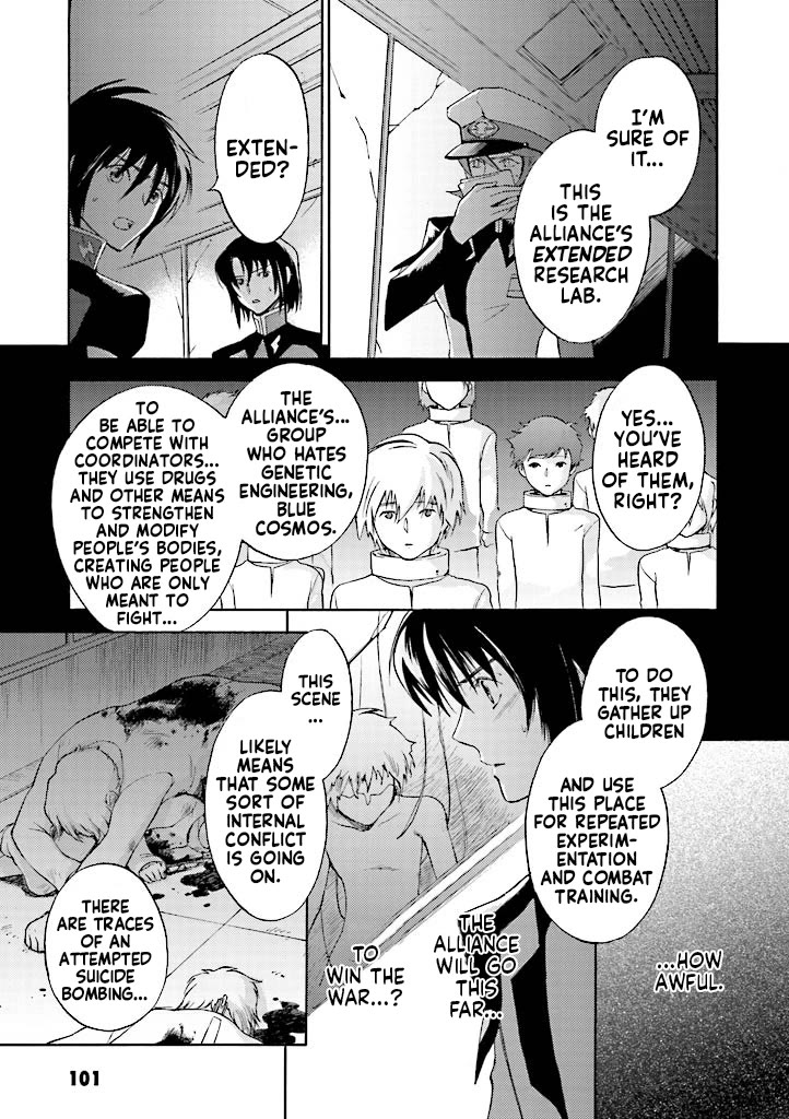 Kidou Senshi Gundam SEED Destiny the Edge Chapter 10 page 17 - Chapter 10: Cross