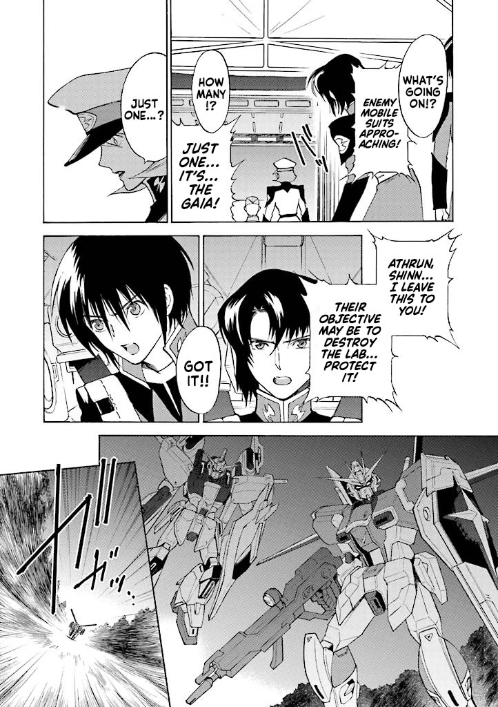 Kidou Senshi Gundam SEED Destiny the Edge Chapter 10 page 19 - Chapter 10: Cross