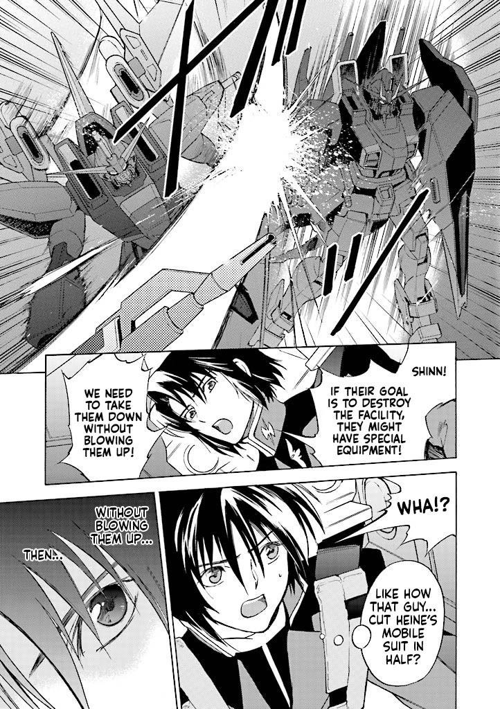 Kidou Senshi Gundam SEED Destiny the Edge Chapter 10 page 21 - Chapter 10: Cross
