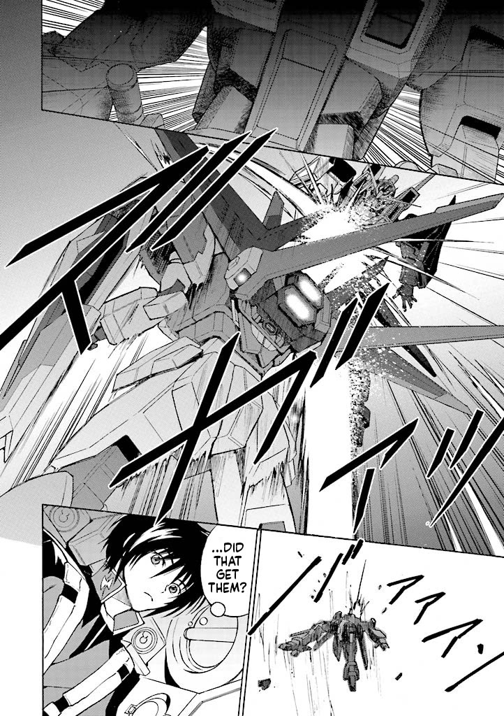 Kidou Senshi Gundam SEED Destiny the Edge Chapter 10 page 22 - Chapter 10: Cross