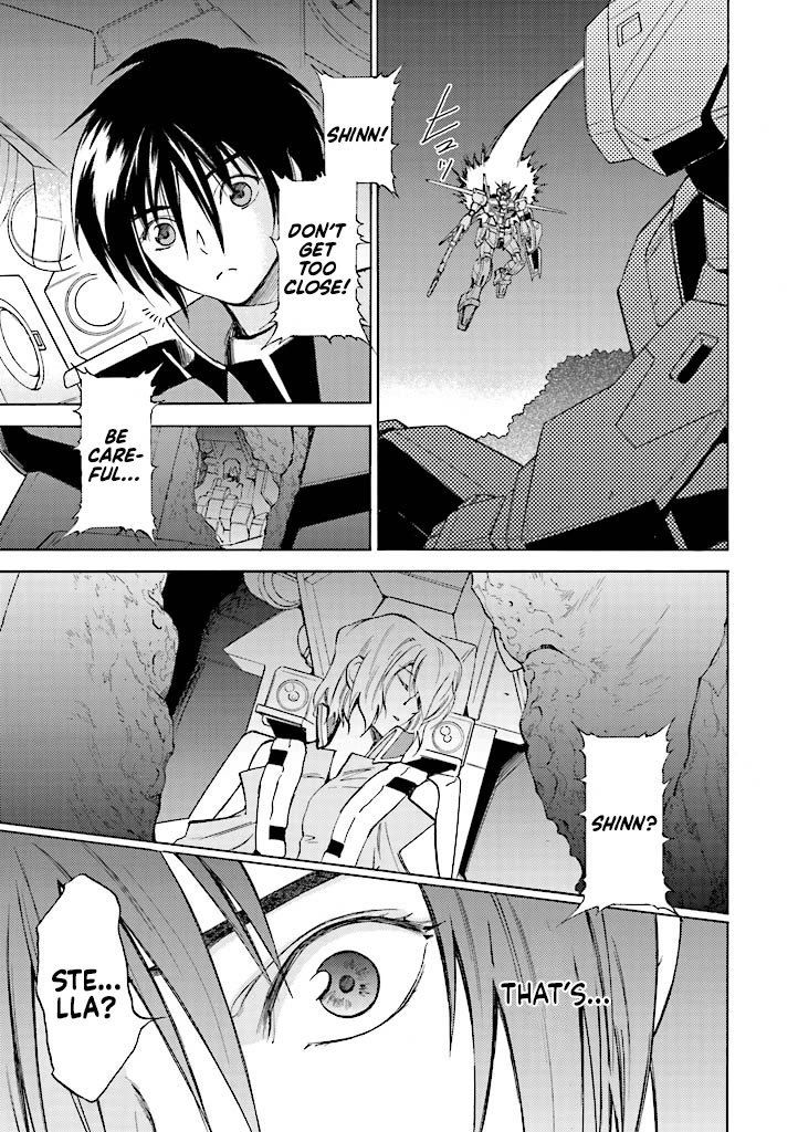 Kidou Senshi Gundam SEED Destiny the Edge Chapter 10 page 23 - Chapter 10: Cross