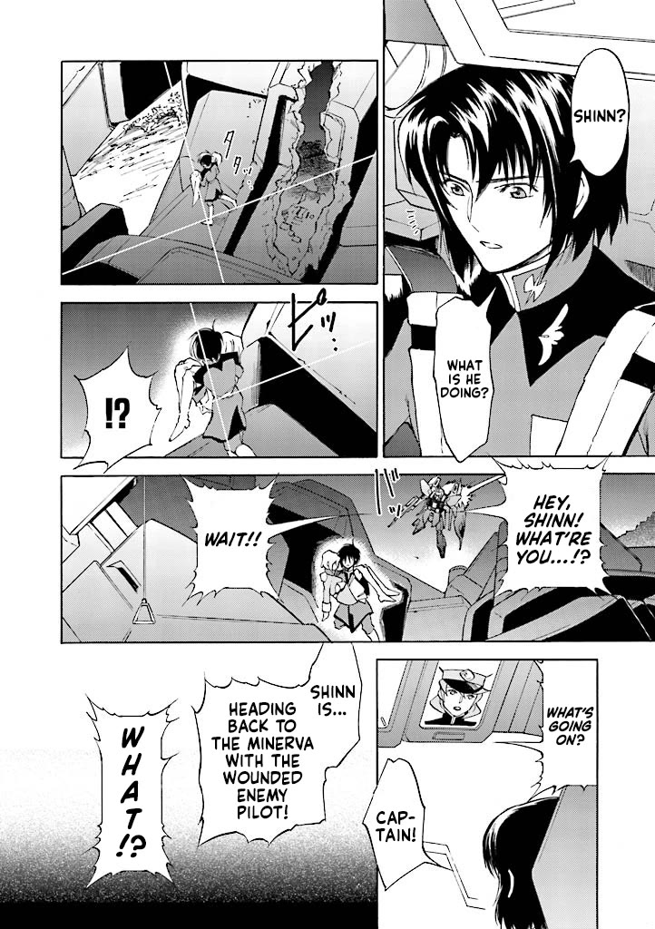 Kidou Senshi Gundam SEED Destiny the Edge Chapter 10 page 24 - Chapter 10: Cross
