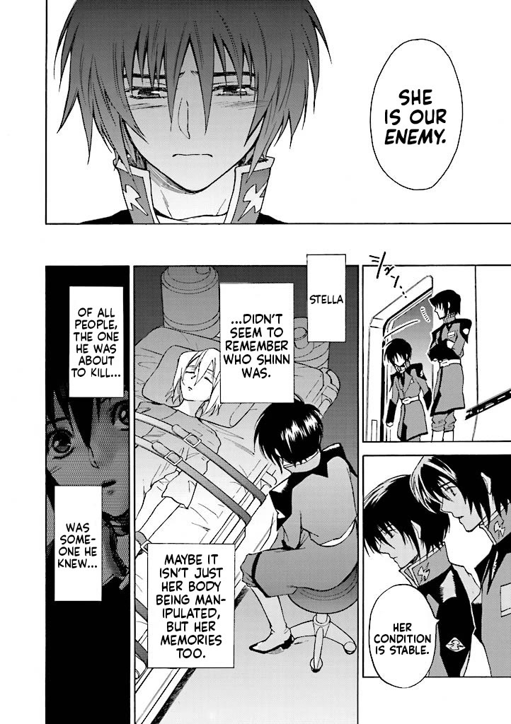 Kidou Senshi Gundam SEED Destiny the Edge Chapter 10 page 28 - Chapter 10: Cross