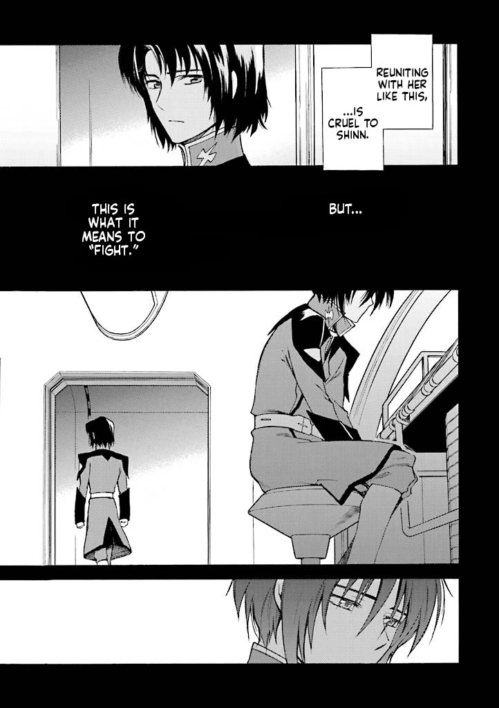 Kidou Senshi Gundam SEED Destiny the Edge Chapter 10 page 29 - Chapter 10: Cross