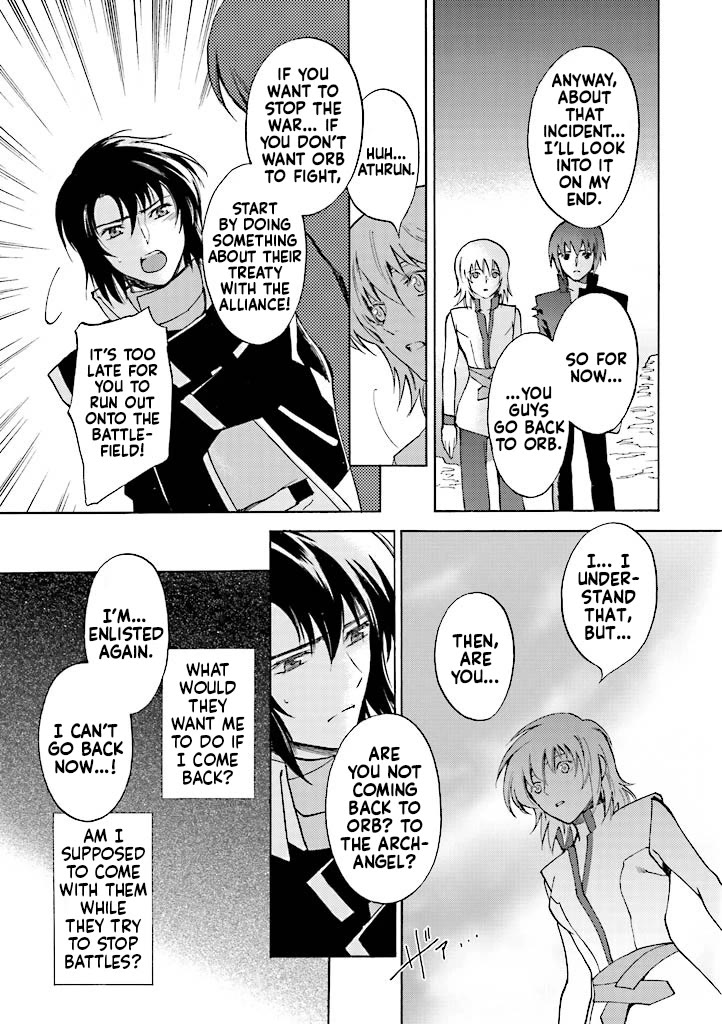 Kidou Senshi Gundam SEED Destiny the Edge Chapter 10 page 5 - Chapter 10: Cross
