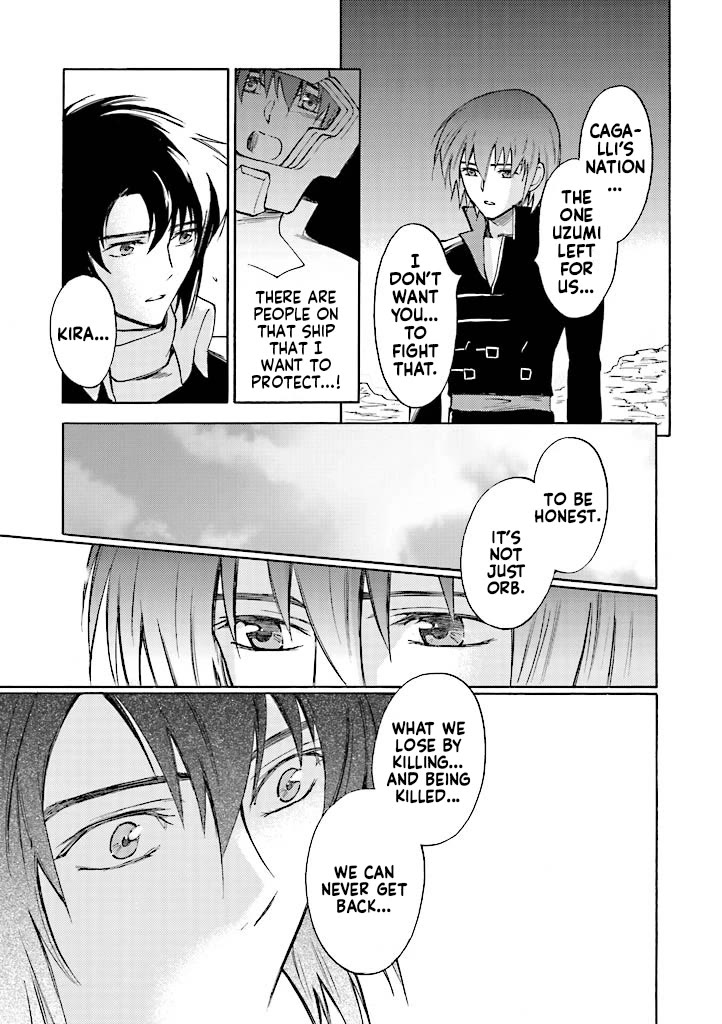 Kidou Senshi Gundam SEED Destiny the Edge Chapter 10 page 7 - Chapter 10: Cross