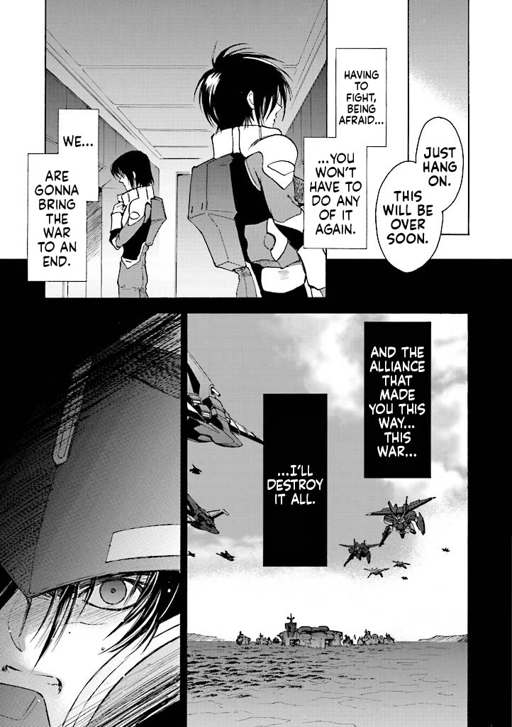 Kidou Senshi Gundam SEED Destiny the Edge Chapter 11.5 page 13 - Chapter 11.5: Special Edition: I Will Protect You