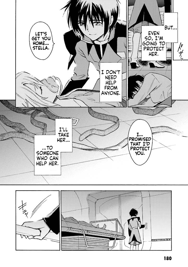 Kidou Senshi Gundam SEED Destiny the Edge Chapter 11.5 page 20 - Chapter 11.5: Special Edition: I Will Protect You