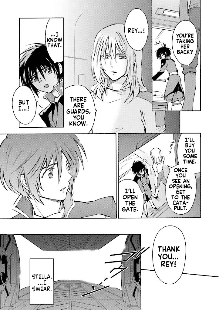 Kidou Senshi Gundam SEED Destiny the Edge Chapter 11.5 page 21 - Chapter 11.5: Special Edition: I Will Protect You