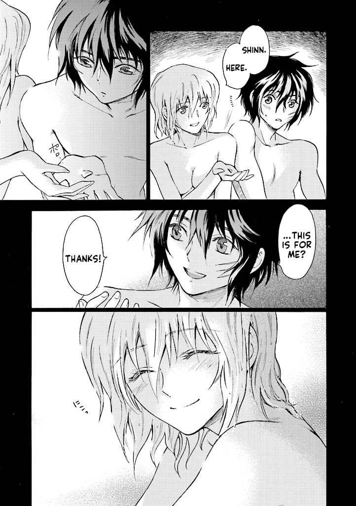 Kidou Senshi Gundam SEED Destiny the Edge Chapter 11.5 page 9 - Chapter 11.5: Special Edition: I Will Protect You