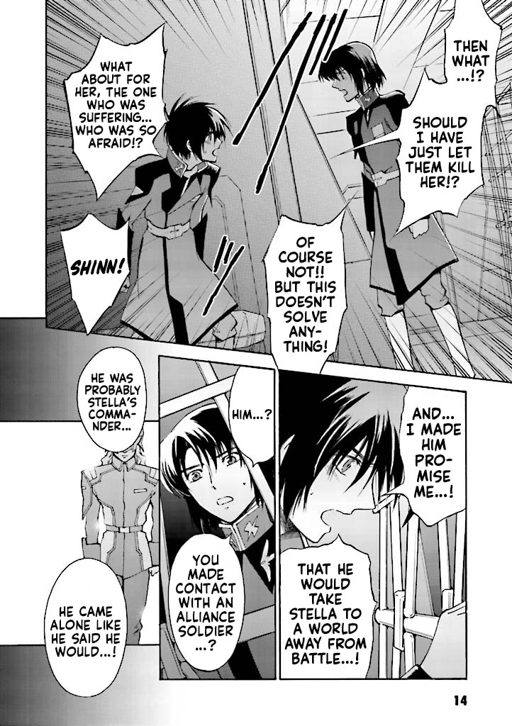 Kidou Senshi Gundam SEED Destiny the Edge Chapter 12 page 12 - Chapter 12: Destruction