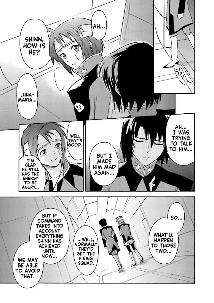 Kidou Senshi Gundam SEED Destiny the Edge Chapter 12 page 15 - Chapter 12: Destruction