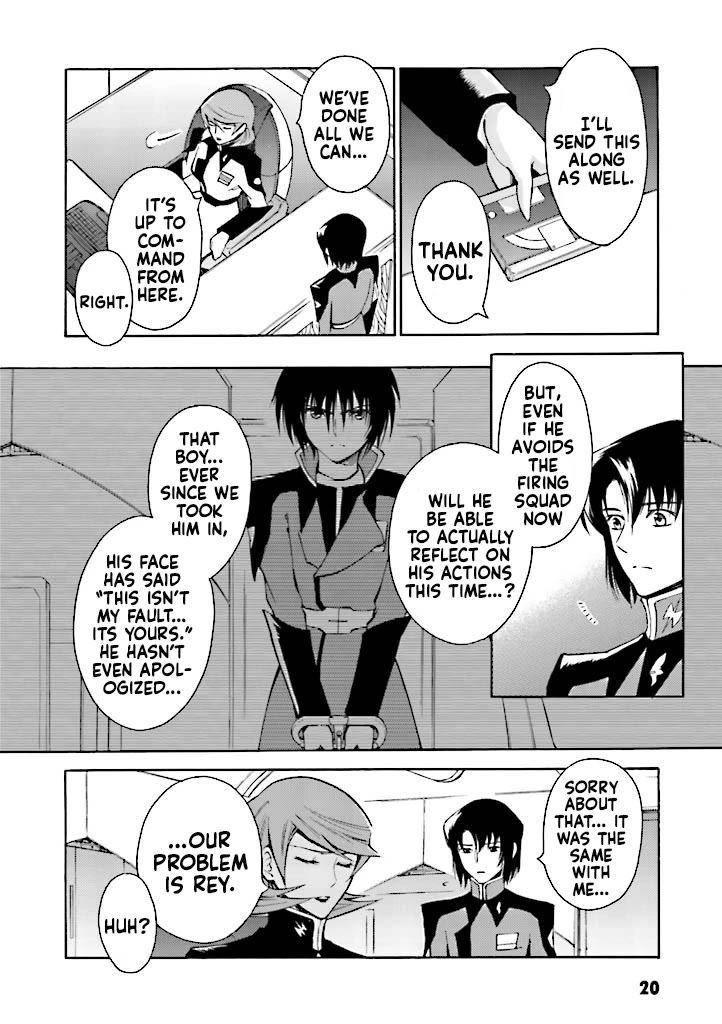 Kidou Senshi Gundam SEED Destiny the Edge Chapter 12 page 18 - Chapter 12: Destruction