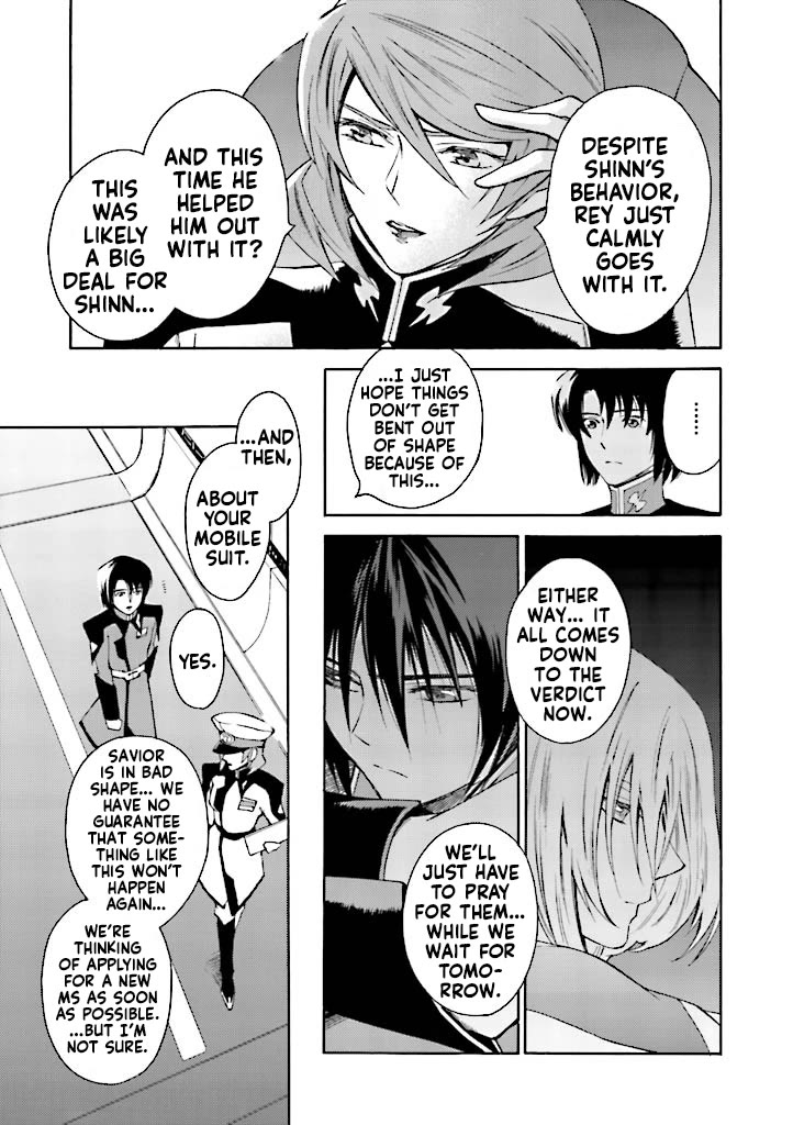 Kidou Senshi Gundam SEED Destiny the Edge Chapter 12 page 19 - Chapter 12: Destruction