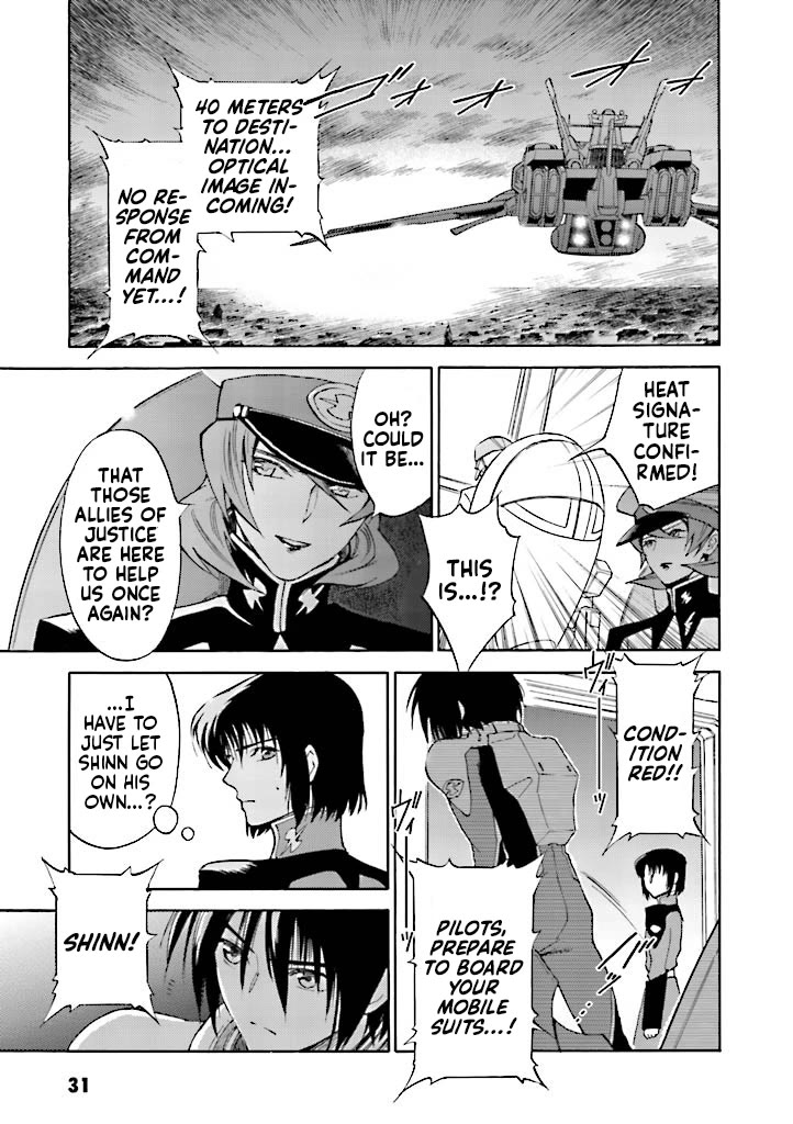 Kidou Senshi Gundam SEED Destiny the Edge Chapter 12 page 28 - Chapter 12: Destruction
