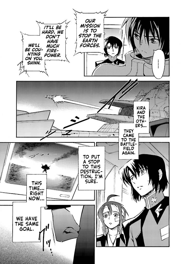 Kidou Senshi Gundam SEED Destiny the Edge Chapter 12 page 30 - Chapter 12: Destruction