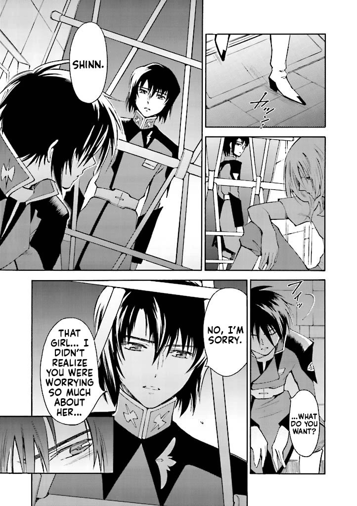 Kidou Senshi Gundam SEED Destiny the Edge Chapter 12 page 9 - Chapter 12: Destruction