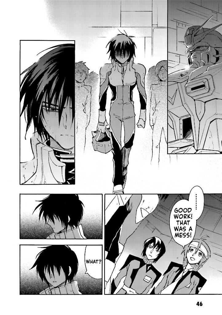 Kidou Senshi Gundam SEED Destiny the Edge Chapter 13 page 12 - Chapter 13: Lock-On
