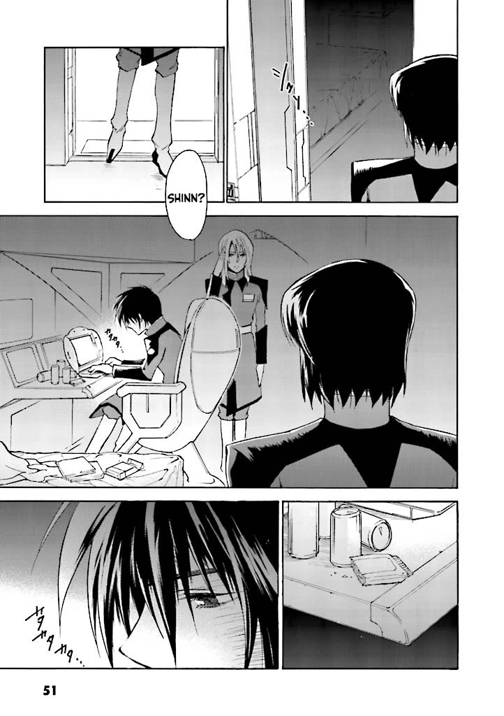 Kidou Senshi Gundam SEED Destiny the Edge Chapter 13 page 17 - Chapter 13: Lock-On