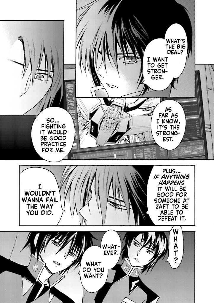 Kidou Senshi Gundam SEED Destiny the Edge Chapter 13 page 19 - Chapter 13: Lock-On