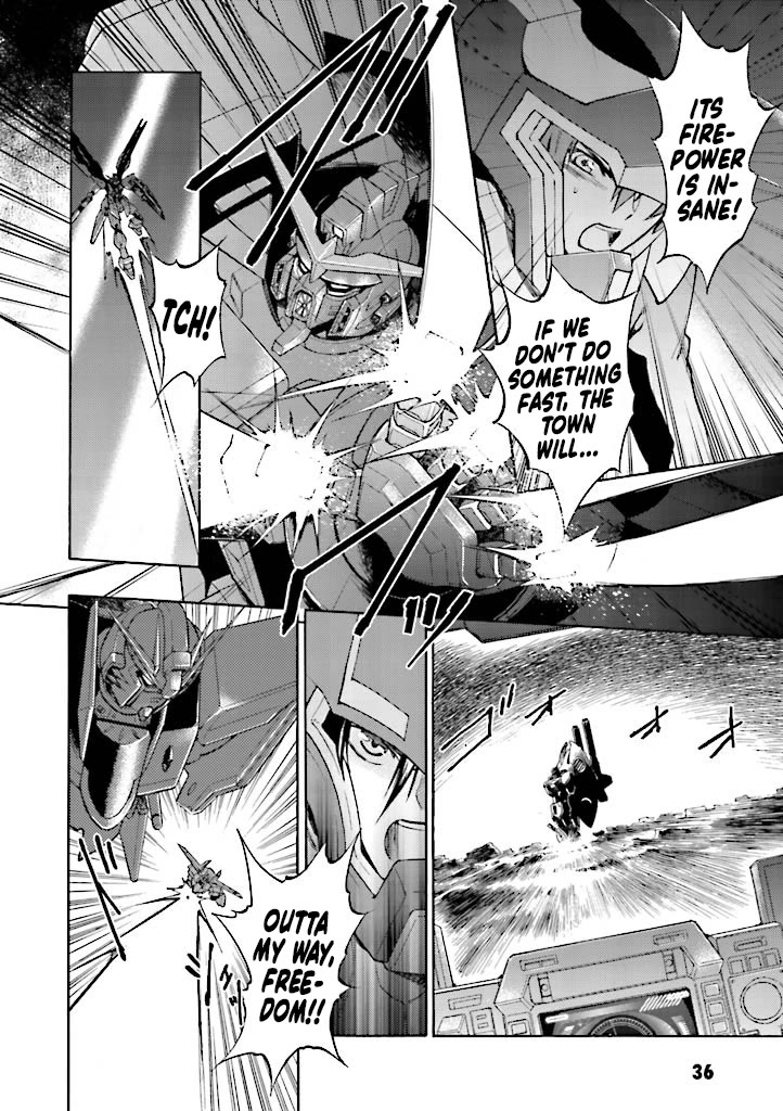Kidou Senshi Gundam SEED Destiny the Edge Chapter 13 page 2 - Chapter 13: Lock-On